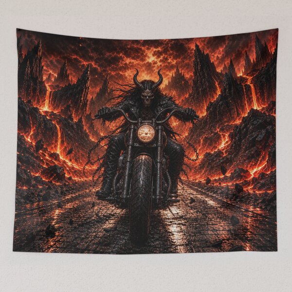 Item preview, Demon Skull Biker designed and sold by photoparadise22.
