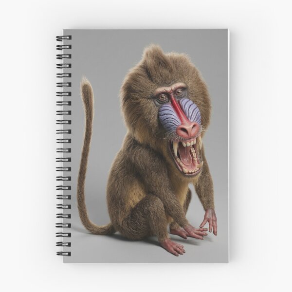 Item preview, Renderizado 3D de un babuino mandril designed and sold by Vintage Designs +.