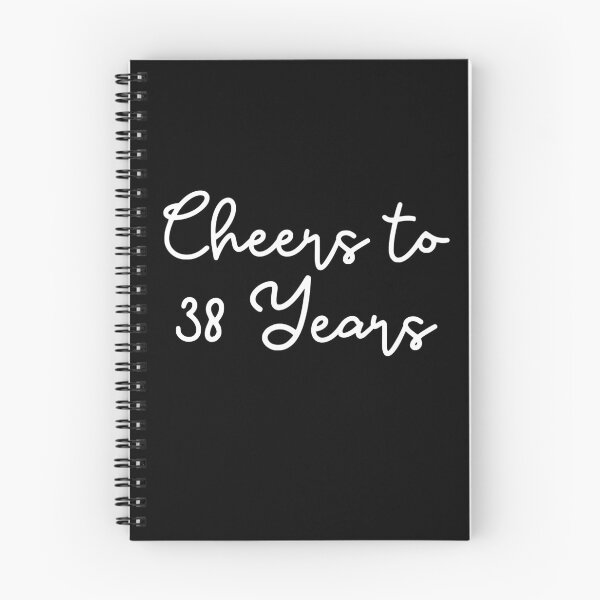 Item preview, Cheers to 38 Years - 38th Wedding Anniversary Gift for Couples Men Women designed and sold by Mozaic Clothes.