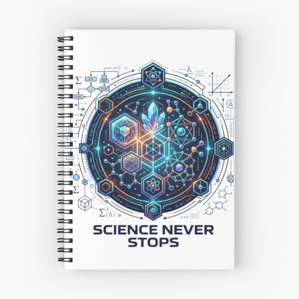 Item preview, STEM Science Never Stops Scientist Futuristic Technology Design designed and sold by PixelStyle Studio.