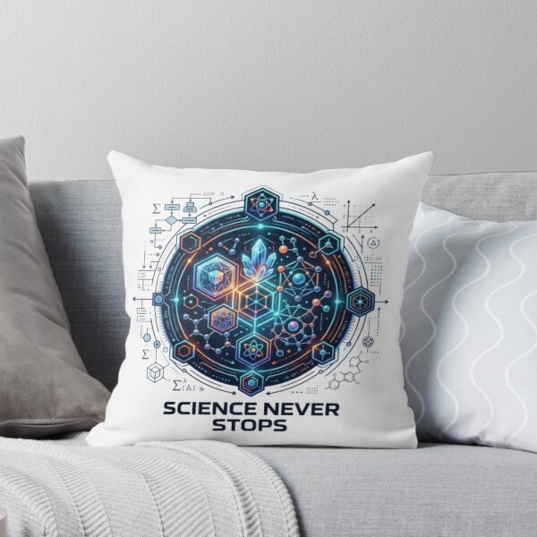 Item preview, STEM Science Never Stops Scientist Futuristic Technology Design designed and sold by PixelStyle Studio.