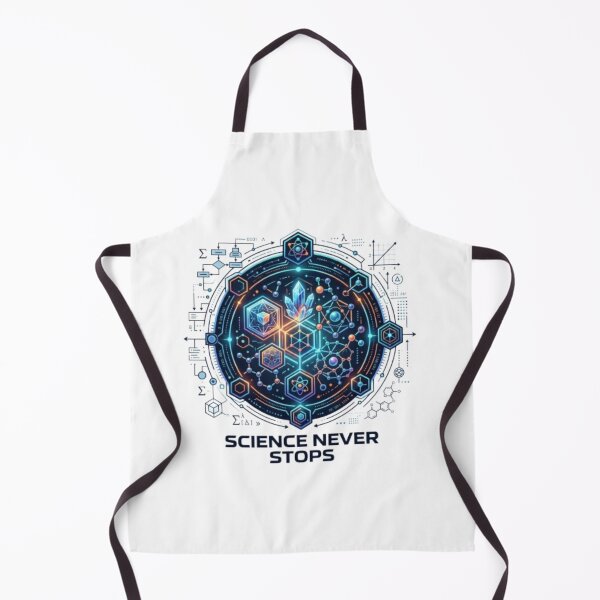 Item preview, STEM Science Never Stops Scientist Futuristic Technology Design designed and sold by PixelStyle Studio.