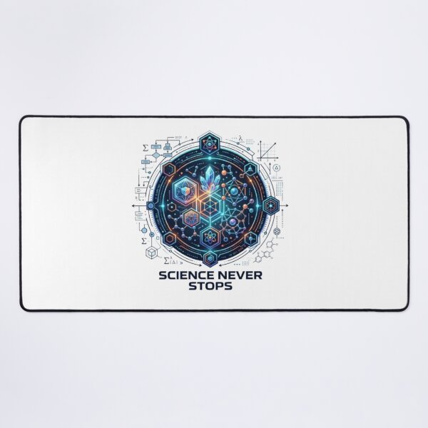 Item preview, STEM Science Never Stops Scientist Futuristic Technology Design designed and sold by PixelStyle Studio.
