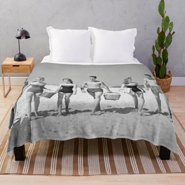 Item preview, On the beach in the 50s designed and sold by sarahiggi.