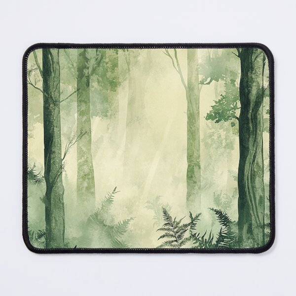Item preview, A forest in shades of green designed and sold by MagelliShop.