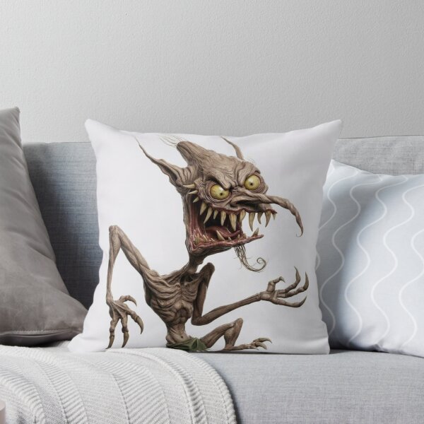 Item preview, Creepy dancing Goblin illustration designed and sold by Vintage Designs +.