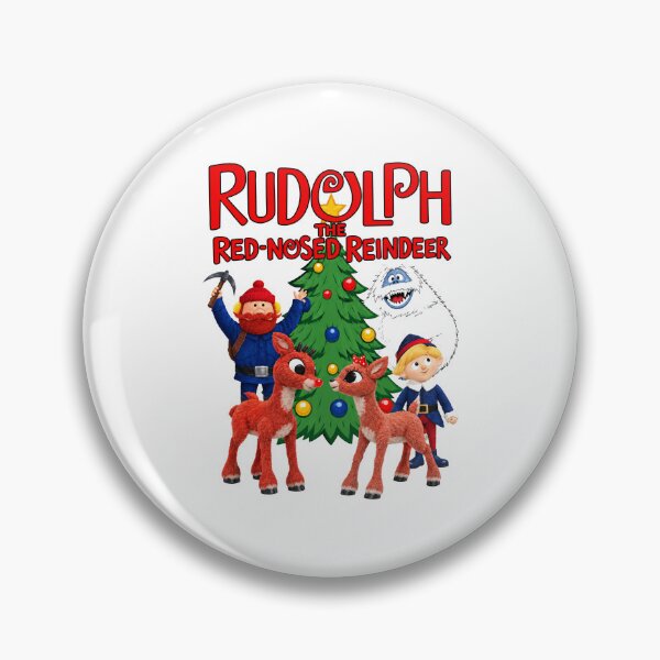 Item preview, Rudolph The Red-nosed Reindeer Christmas designed and sold by VioletPixelCute.
