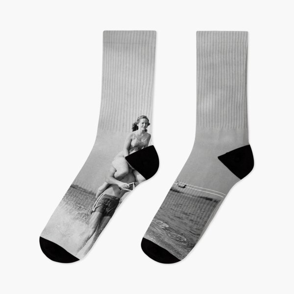 Item preview, Young  Couple Waterskiing designed and sold by benzgeorg88.