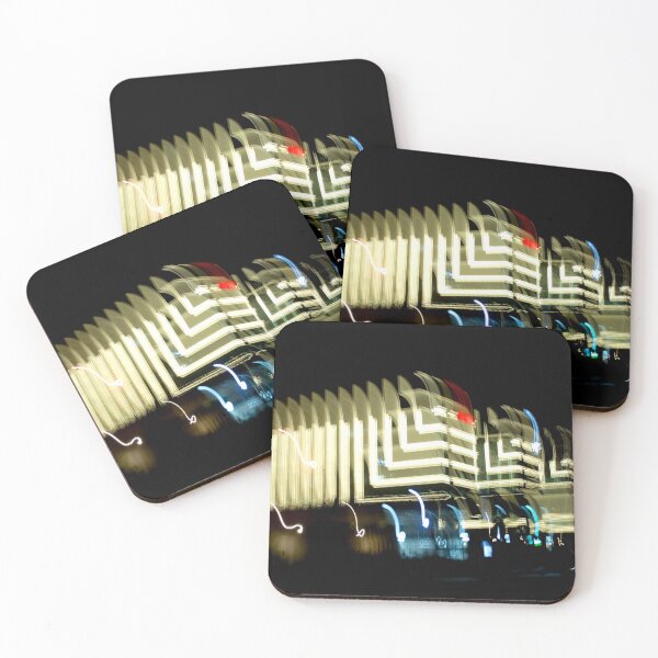 Item preview, Abstract Light Trails Urban Night Photography designed and sold by Marino4ka.
