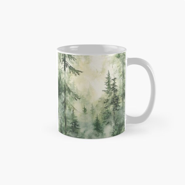 Item preview, A forest in shades of green designed and sold by MagelliShop.