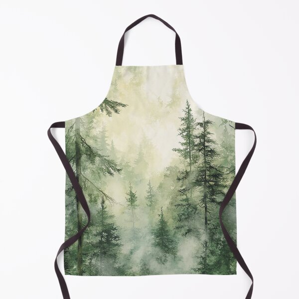 Artikelvorschau, Ein Wald in Grüntönen entworfen und verkauft von MagelliShop.