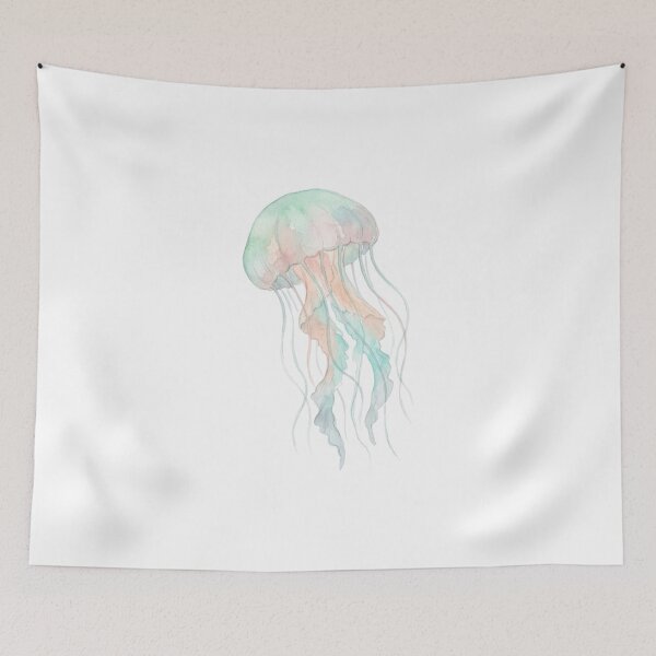 Item preview, Suspended — Delicate Watercolor Jellyfish designed and sold by KONVERSKIY.