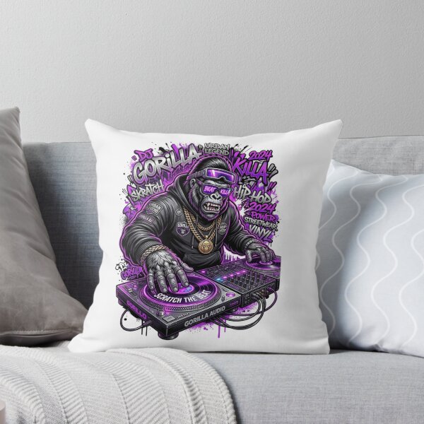 Item preview, DJ Gorilla Killa designed and sold by StickVerse by Owais.