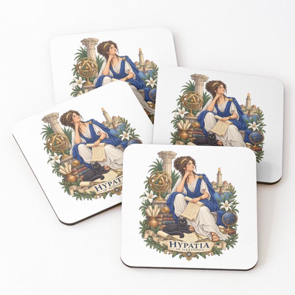 Item preview, Hypatia of Alexandria – Ancient Greek Philosopher, Mathematician and Astronomer designed and sold by ChickenFund.