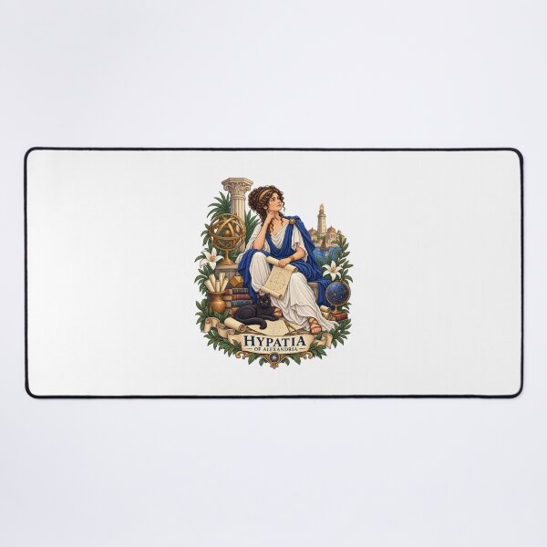 Item preview, Hypatia of Alexandria – Ancient Greek Philosopher, Mathematician and Astronomer designed and sold by ChickenFund.