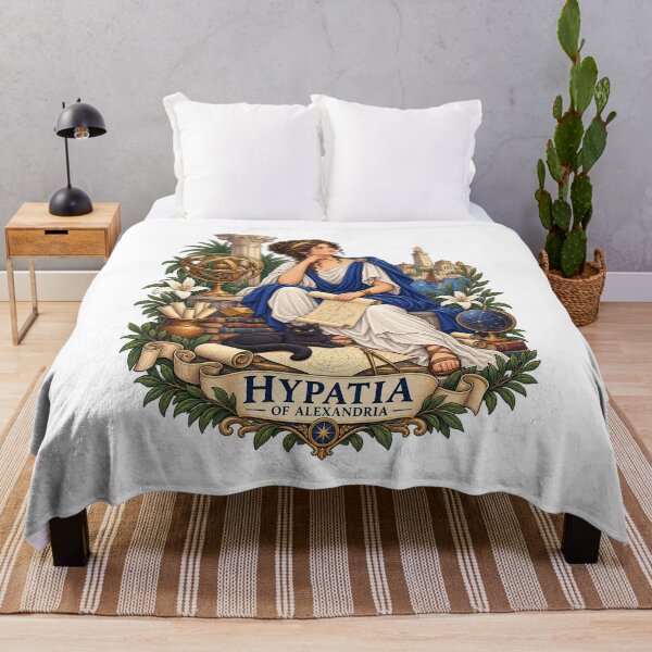 Item preview, Hypatia of Alexandria – Ancient Greek Philosopher, Mathematician and Astronomer designed and sold by ChickenFund.