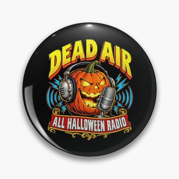 Item preview, Dead Air All Halloween Radio station Broadcaster Pumpkin designed and sold by adiencarteras.