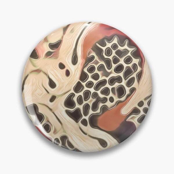 Item preview, Organic Liquid Topology – Earth Tone Abstract Biomorphic Flow designed and sold by Hen-C-Art.