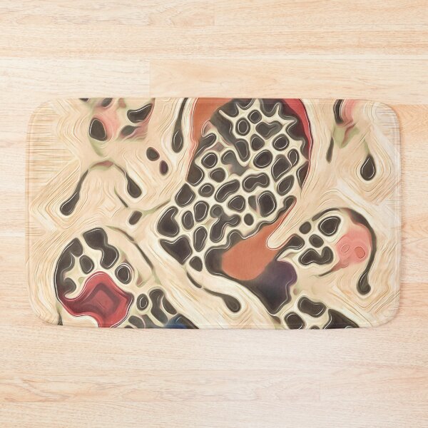 Item preview, Organic Liquid Topology – Earth Tone Abstract Biomorphic Flow designed and sold by Hen-C-Art.