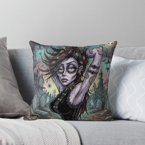 Item preview,  Gothic Horror vampire woman illustration art designed and sold by Vintage Designs +.