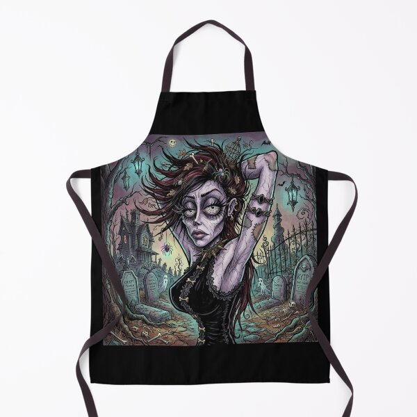 Artikelvorschau, Illustration einer Vampirin im Stil des Gothic-Horrors entworfen und verkauft von Vintage Designs +.