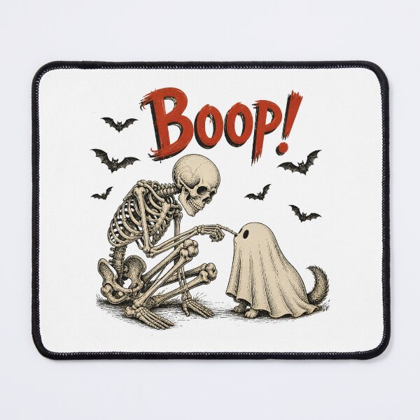 Item preview,  Skeleton Dog Boop Halloween – Spooky Skeleton Dog Nose Boop designed and sold by elisarasada.