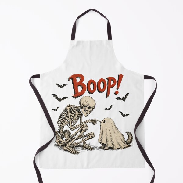 Item preview, Skeleton Dog Boop Halloween – Spooky Skeleton Dog Nose Boop designed and sold by elisarasada.