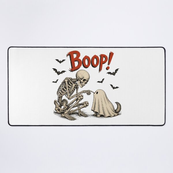 Item preview,  Skeleton Dog Boop Halloween – Spooky Skeleton Dog Nose Boop designed and sold by elisarasada.