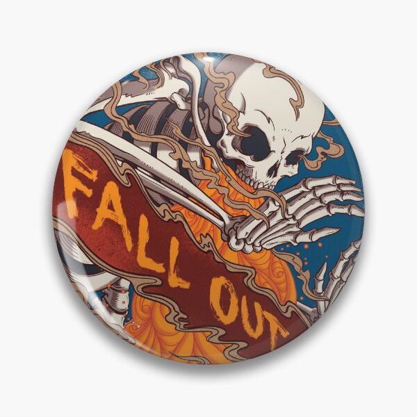 Item preview, Fall Out Boy Original Custom Vintage Music Poster Wall Art Tee Shirt Design designed and sold by Cool Robot Bro..
