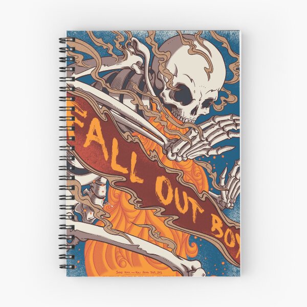 Item preview, Fall Out Boy Original Custom Vintage Music Poster Wall Art Tee Shirt Design designed and sold by Cool Robot Bro..