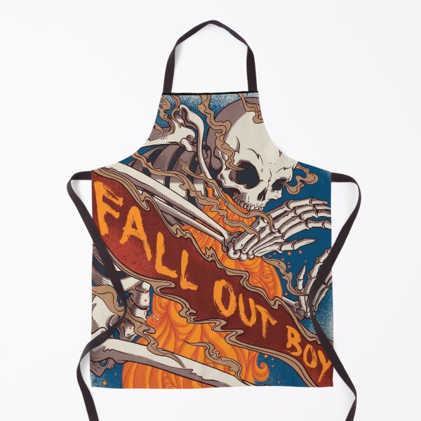 Item preview, Fall Out Boy Original Custom Vintage Music Poster Wall Art Tee Shirt Design designed and sold by Cool Robot Bro..
