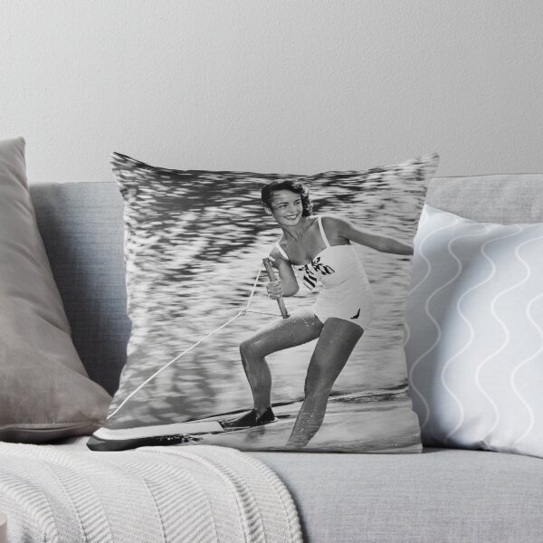 Item preview, Young Woman Waterskiing designed and sold by RachelCute.