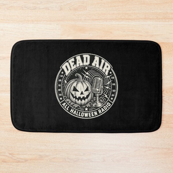 Item preview, Dead Air All Halloween Radio Vintage Engraved Badge Artwork designed and sold by adiencarteras.