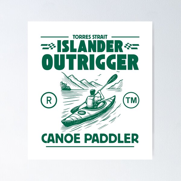 Item preview, Torres Strait Islander : outrigger canoe paddler designed and sold by Peerless-Prime.
