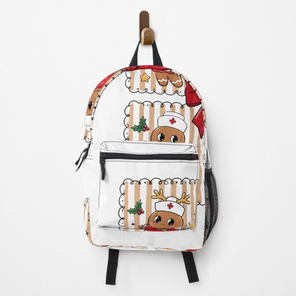 Item preview, Preppy Nurse Gingerbread Christmas designed and sold by VioletPixelCute.