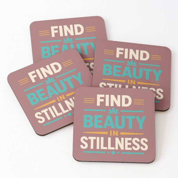 Item preview, Find Beauty In Stillness designed and sold by rejowan-arts.