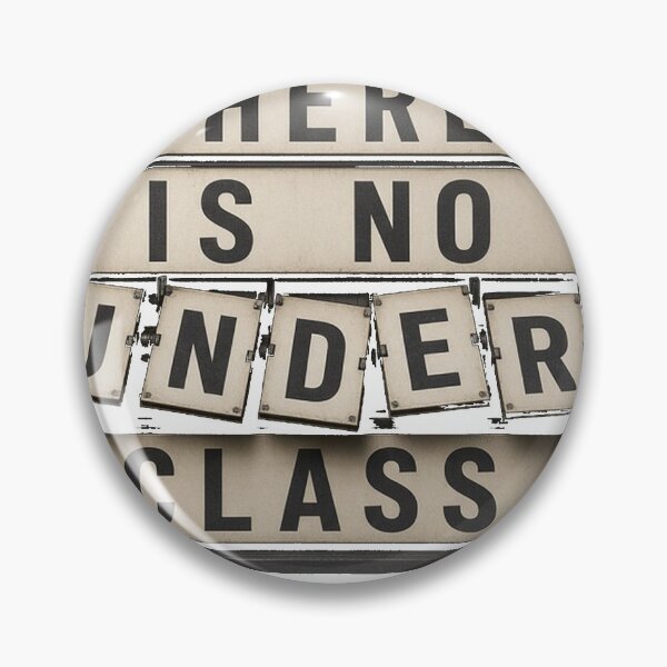 Item preview, There Is No Underclass - Split Flap Flip Message designed and sold by Acta Diurna Supply.