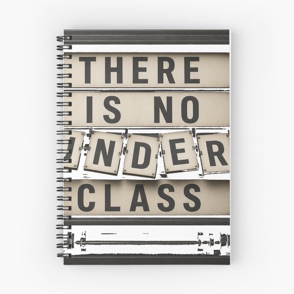 Item preview, There Is No Underclass - Split Flap Flip Message designed and sold by The Freedom Forge.