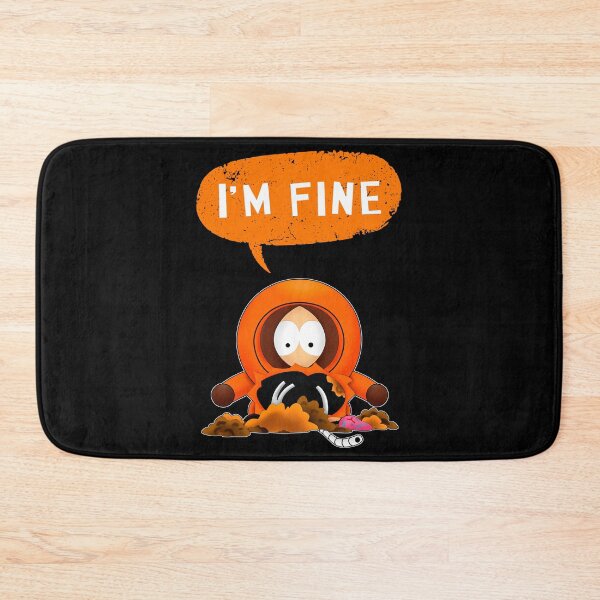 Item preview, I'm Fine | Kenny | South Park designed and sold by Crimson Dawn.
