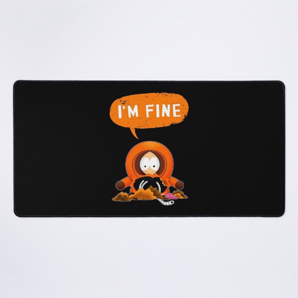 Item preview, I'm Fine | Kenny | South Park designed and sold by Crimson Dawn.