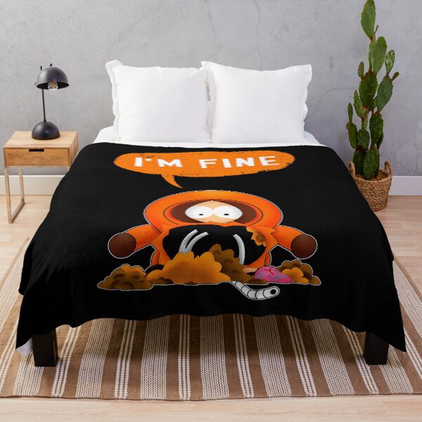 Item preview, I'm Fine | Kenny | South Park designed and sold by Crimson Dawn.