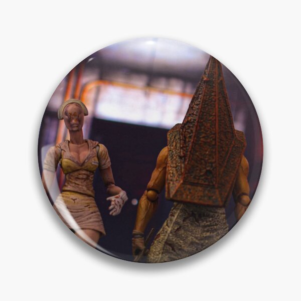 Item preview, The Bubble head nurse and Pyramid head are wondering in the hospital  designed and sold by Johnnyphotographyactshop.