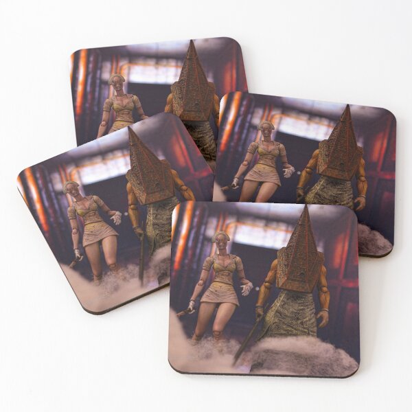 Item preview, The Bubble head nurse and Pyramid head are wondering in the hospital  designed and sold by Johnnyphotographyactshop.