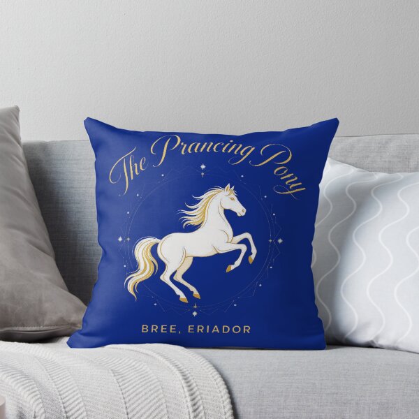 Item preview, The Prancing Pony Golden Steed Fantasy Tavern Sign designed and sold by crawfordaur.