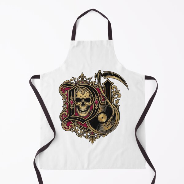 Item preview, Skull & Vinyl Dj designed and sold by onjcdesign.