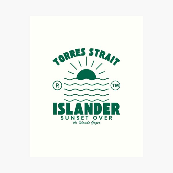Item preview, Torres Strait Islander : sunset over the islands gazer designed and sold by Peerless-Prime.