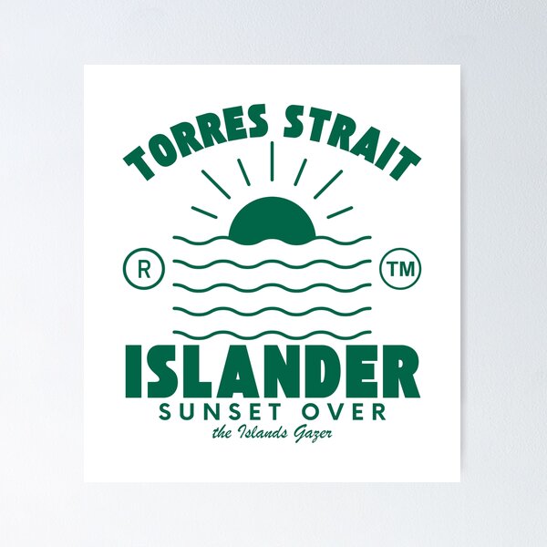Item preview, Torres Strait Islander : sunset over the islands gazer designed and sold by Peerless-Prime.