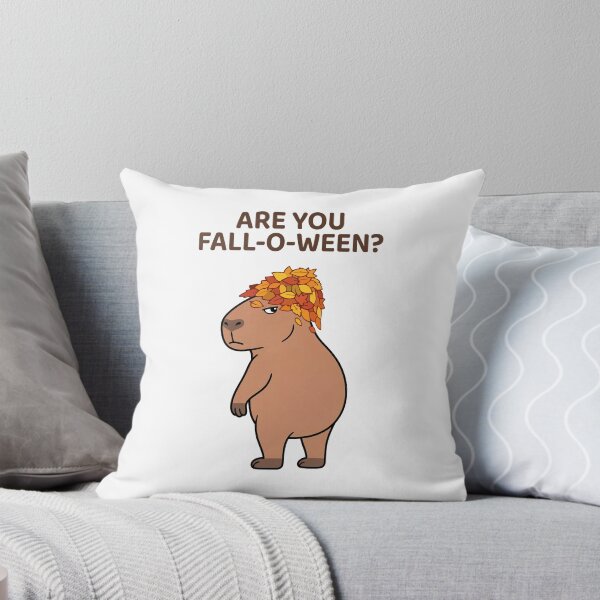 Item preview, Fall-O-Ween Capybara – Funny Autumn Halloween designed and sold by Sir Capy B.