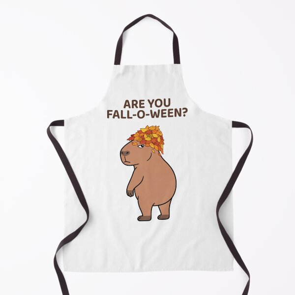 Item preview, Fall-O-Ween Capybara – Funny Autumn Halloween designed and sold by Sir Capy B.