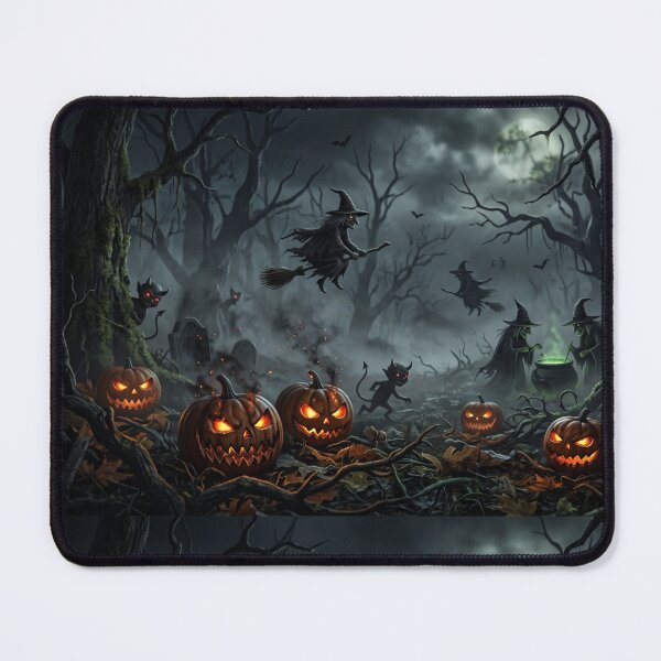 Item preview, Spooky Cemetery Halloween Night designed and sold by Freedom Line Studio.